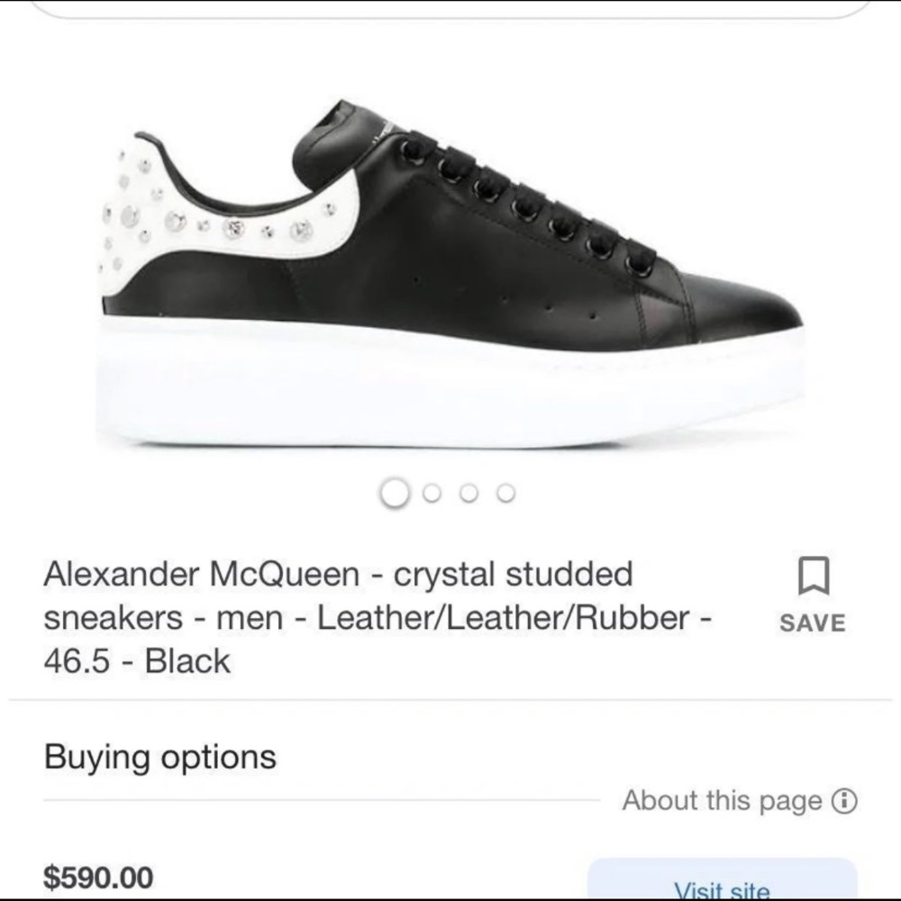 Alexander McQueen men sneakers